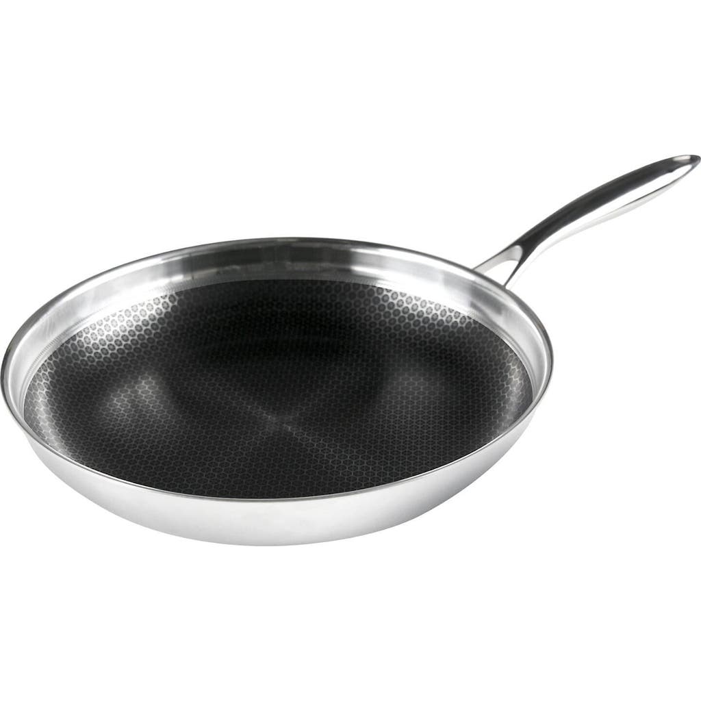 FRIELING Black Cube 12-1/2 Inch Stainless/Nonstick Hybrid Fry Pan in Silver  product
