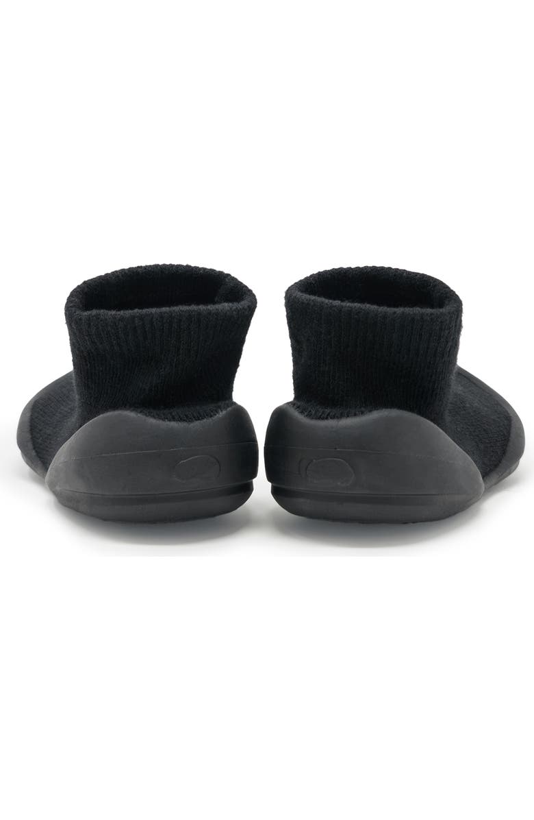 Komuello Toddler Sock Shoes Simple - Brick, Alternate, color, Black