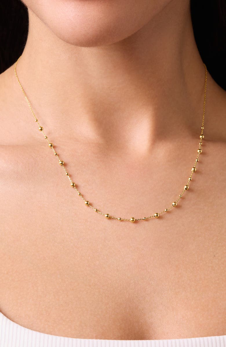 Bony Levy 14K Gold Ball Bead Chain Necklace, Alternate, color, 14K Yellow Gold