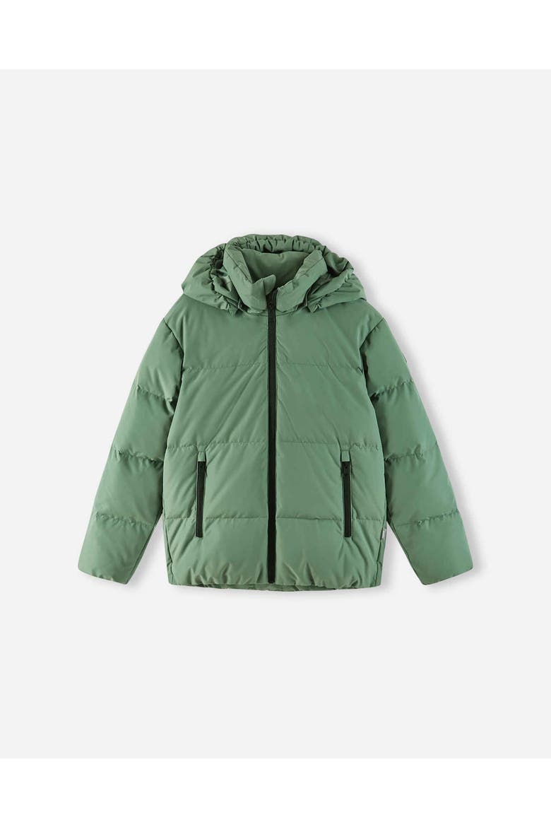 Paimio Down jacket, Main, color, Green Clay