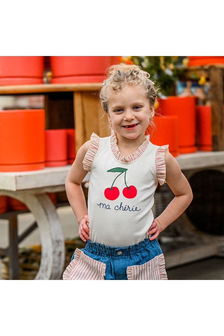 Ma Cherie Rebekah Tank, Alternate, color, Milk