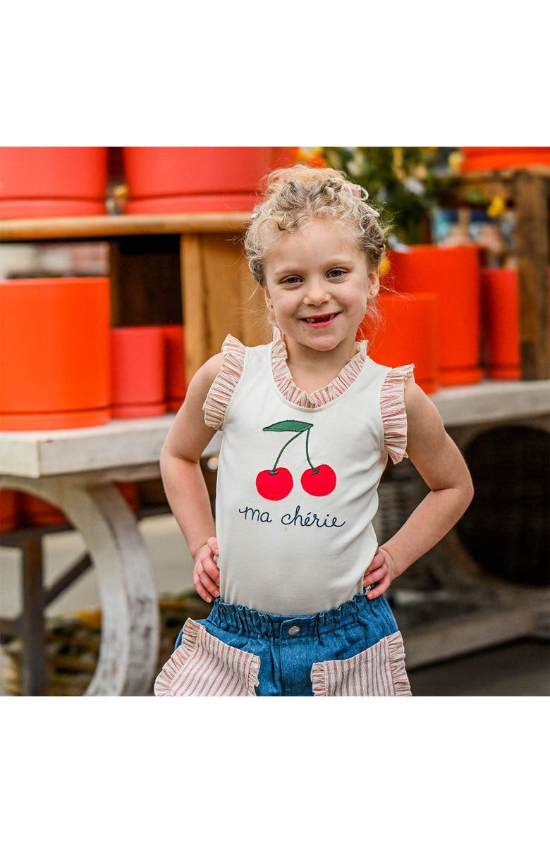 oh baby! Ma Cherie Rebekah Tank, Alternate, color, Milk