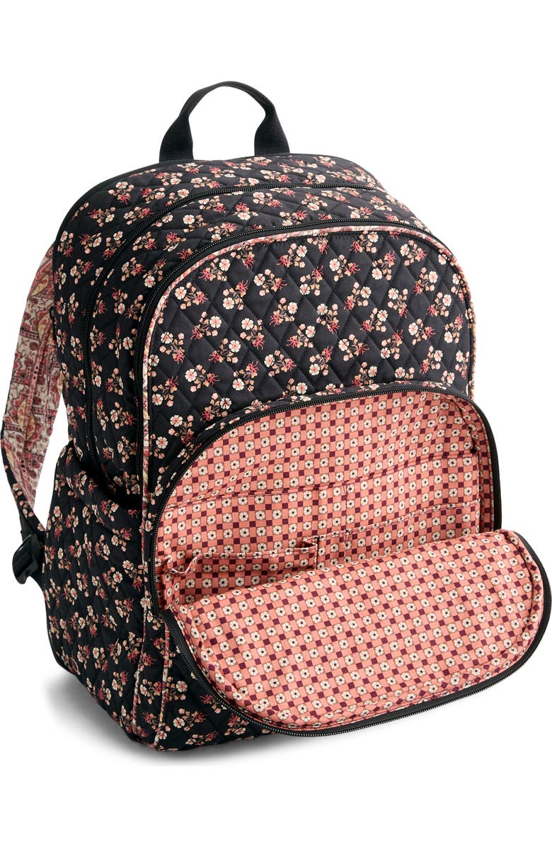 VERA BRADLEY Large Bancroft Quilted Backpack, Alternate, color, Melissa Ditsy