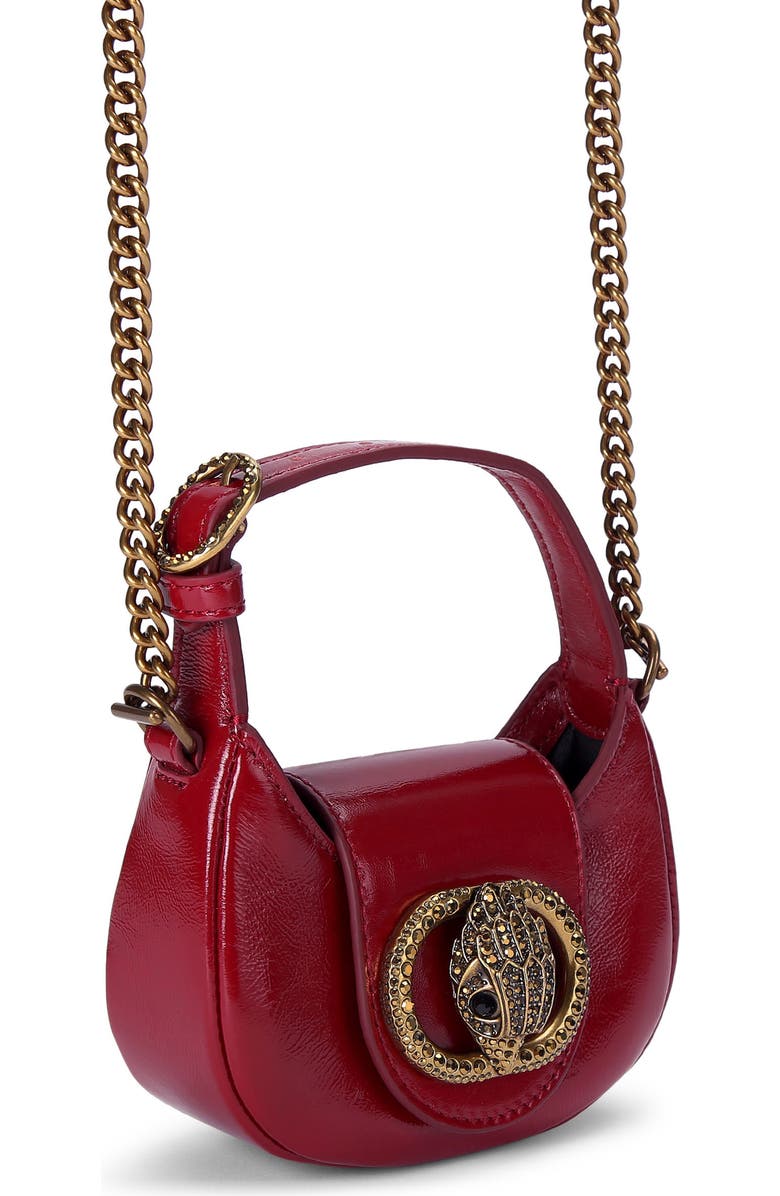 Kurt Geiger London Micro Chelsea Hobo Bag, Alternate, color, Red