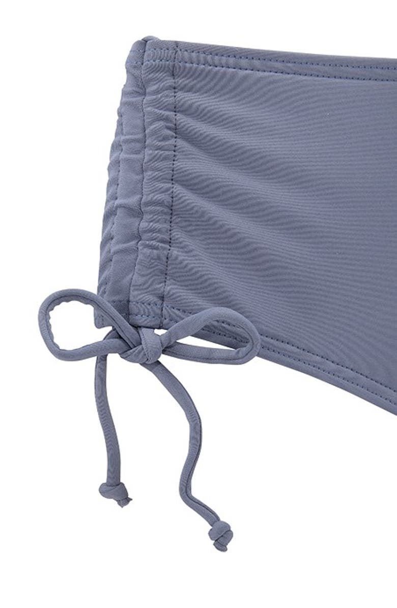 LASCANA Women's Side Tie Bikini Bottom, Alternate, color, Grey
