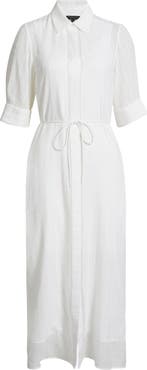 rag & bone Lucy Texture Stripe Shirtdress