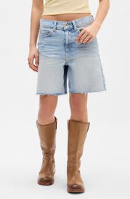 BDG Urban Outfitters Harden High Waist Denim Shorts