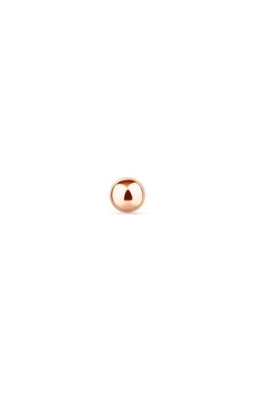 MARIA TASH MARIA TASH BALL SINGLE THREADED STUD EARRING