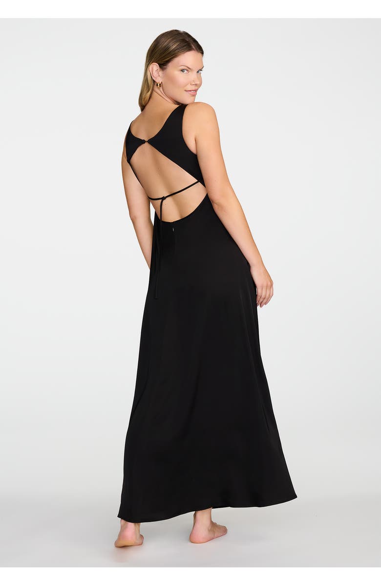 CUUP The Satin Dress, Alternate, color, Black