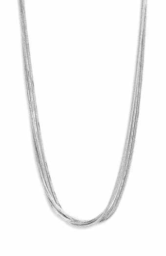 Nordstrom Layered Snake Chain Necklace