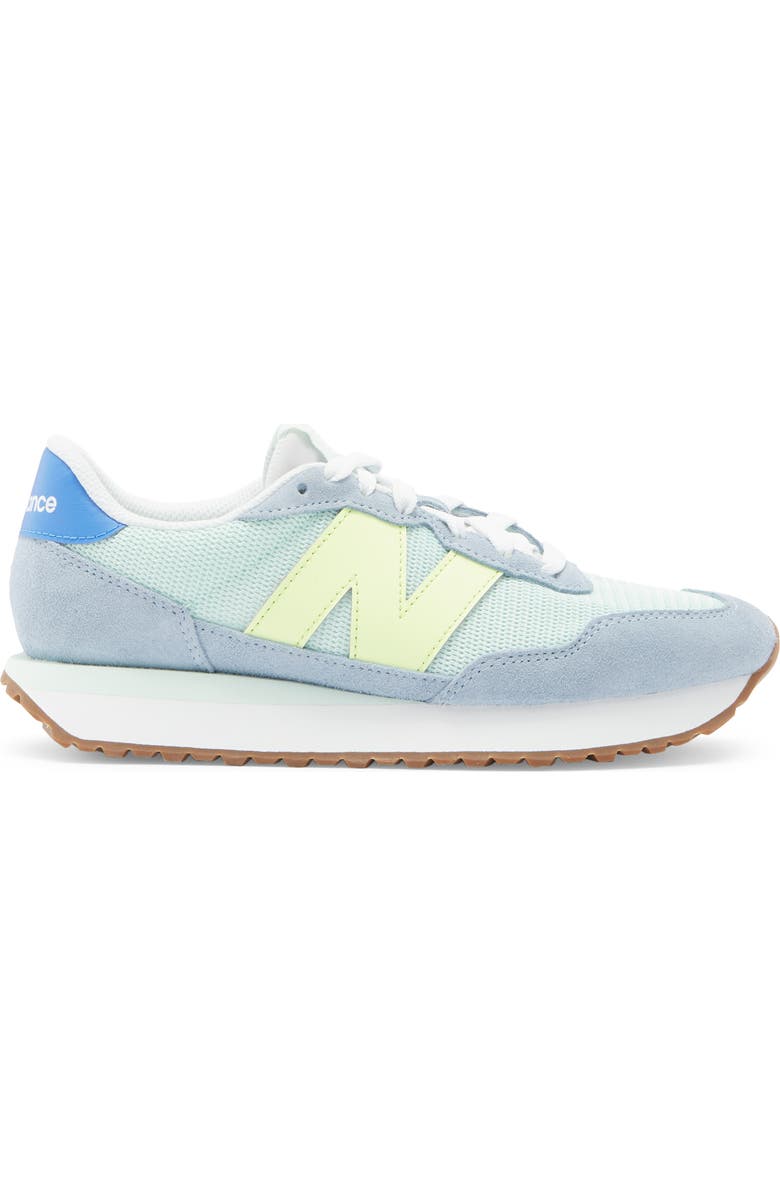 New Balance 237 Sneaker, Alternate, color, Light Arctic Grey/ Cosmic Jade