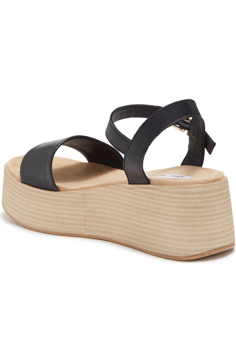 Steve Madden Piano Platform Wedge Sandal, Alternate, color,
