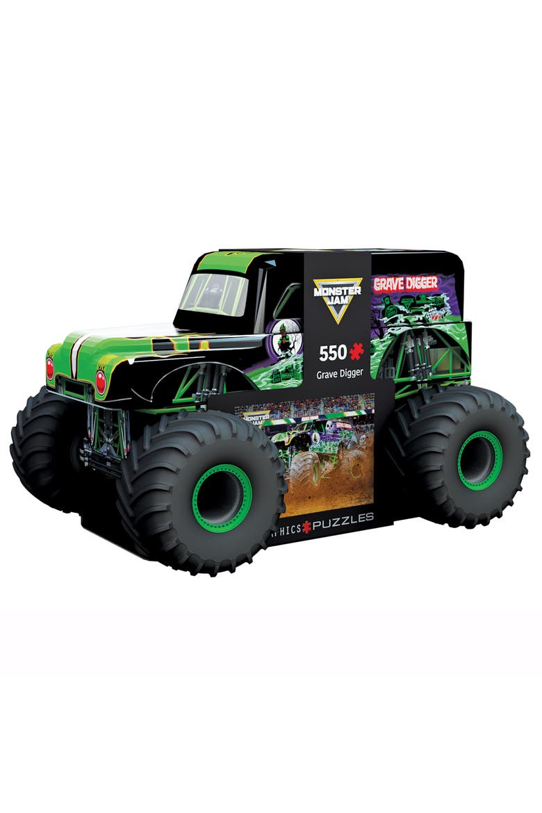 Monster Jam Grave Digger 550Piece Puzzle, Main, color, Multicolored