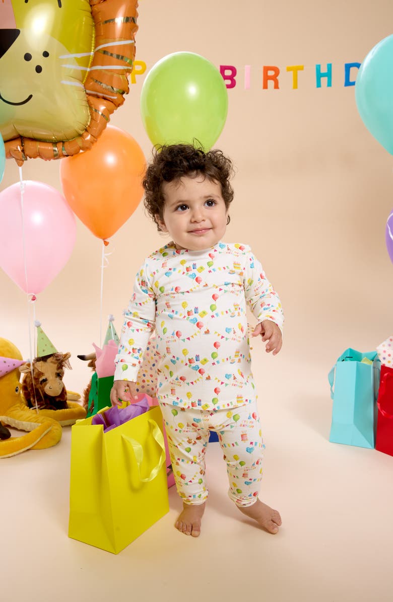 Magnetic Me Kids' Birthday Babe Two-Piece Pajamas, Alternate, color, Birth