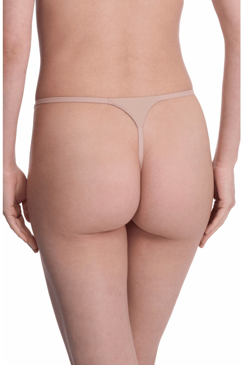 Verge Adjustable String Thong, Alternate, color, Cafe