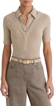 Reiss Shona Layered Look Polo