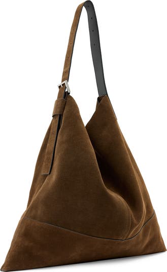 Asha Suede Shoulder Bag