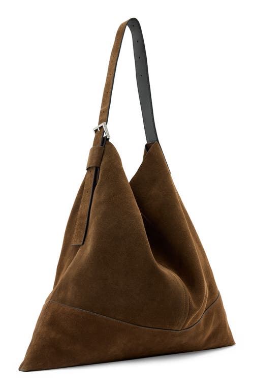 Allsaints Asha Suede Shoulder Bag