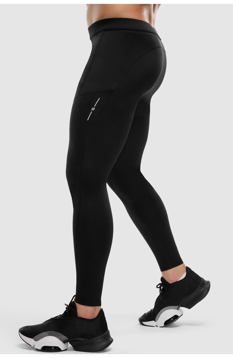 Peloton PaceForm Wind Panel Tight, Alternate, color, Black