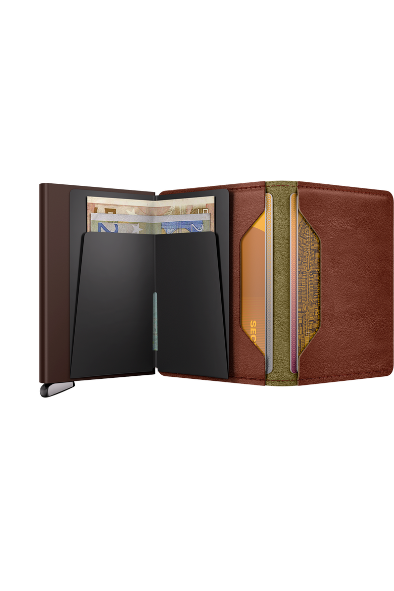 Premium Slimwallet+ Basco, Alternate, color, Whiskey
