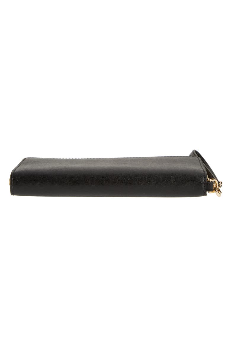 Parker Leather Continental Wallet, Alternate, color, BLACK