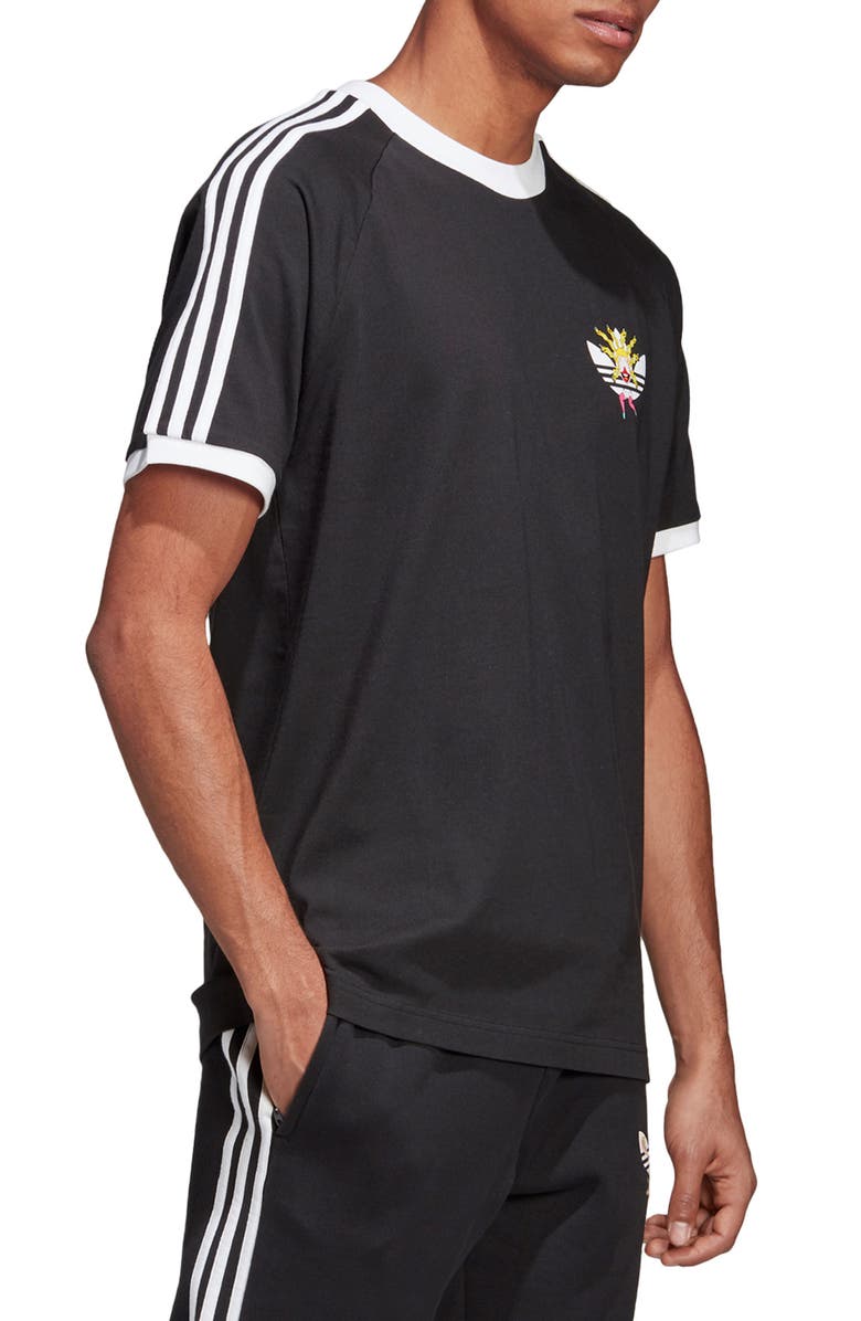 adidas Originals Tanaami Cali Logo T-Shirt, Alternate, color, 