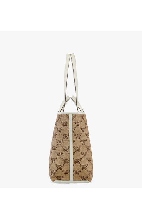 Mcm Himmel Shopper In Beige
