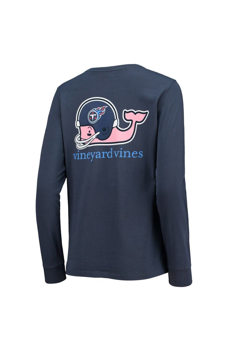 vineyard vines Women's Vineyard Vines Navy Tennessee Titans Helmet Long Sleeve T-Shirt, Alternate, color, 
