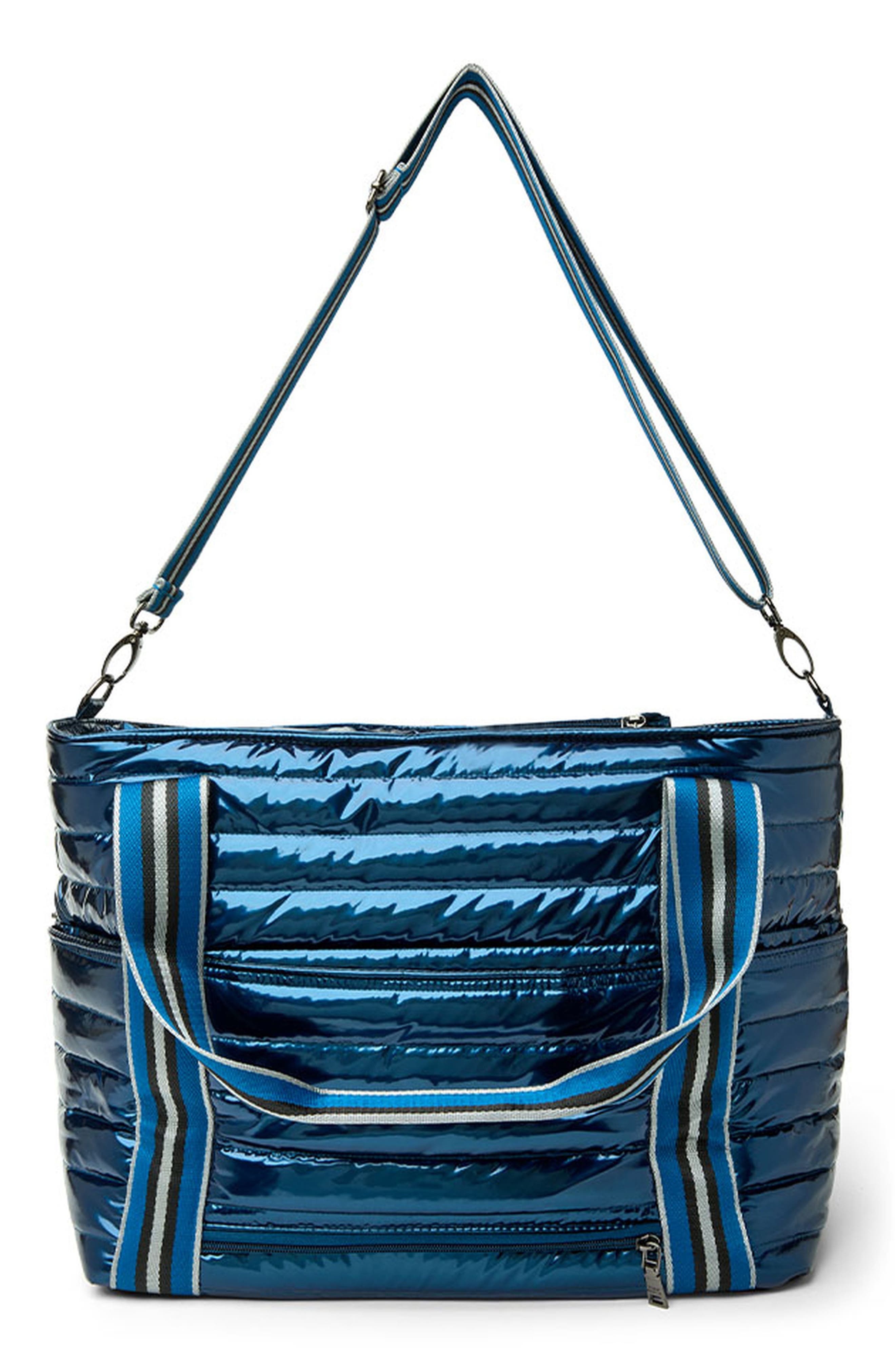 Love Royln Tennis Bag, Alternate, color, GLOSSY NAVY PATENT