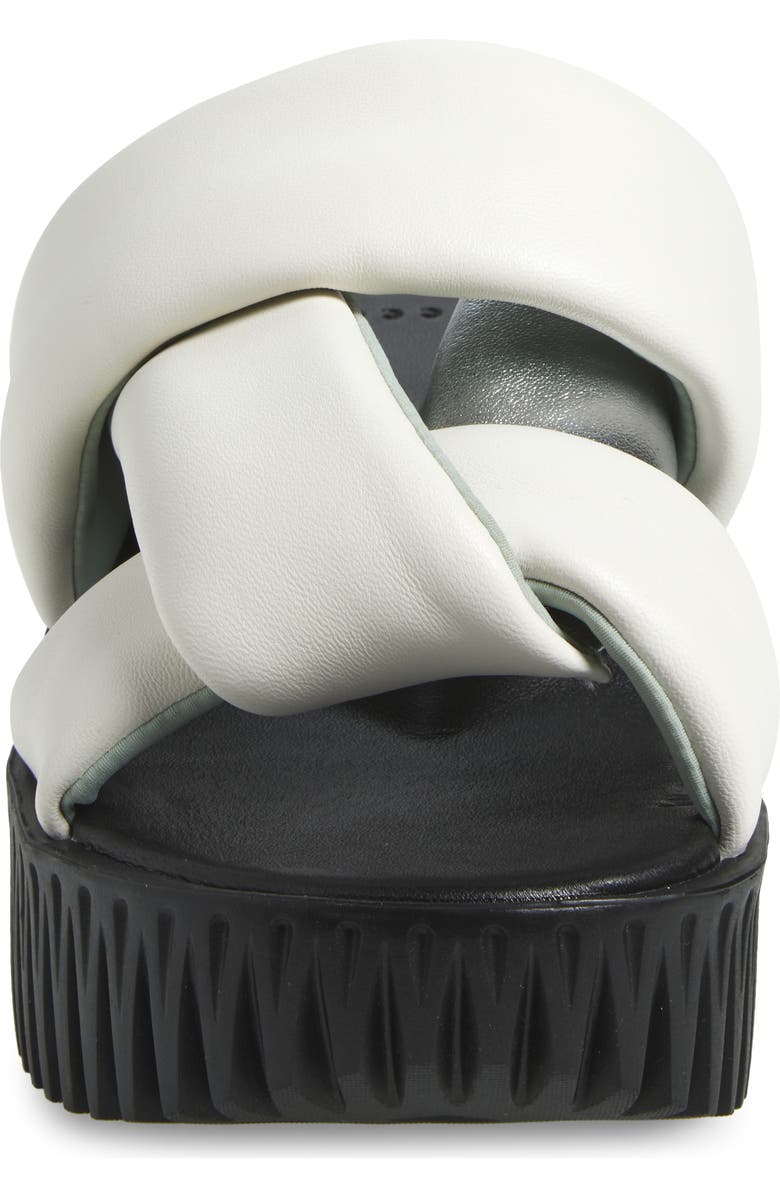 4CCCCEES Plia Semo Platform Sandal, Alternate, color, White