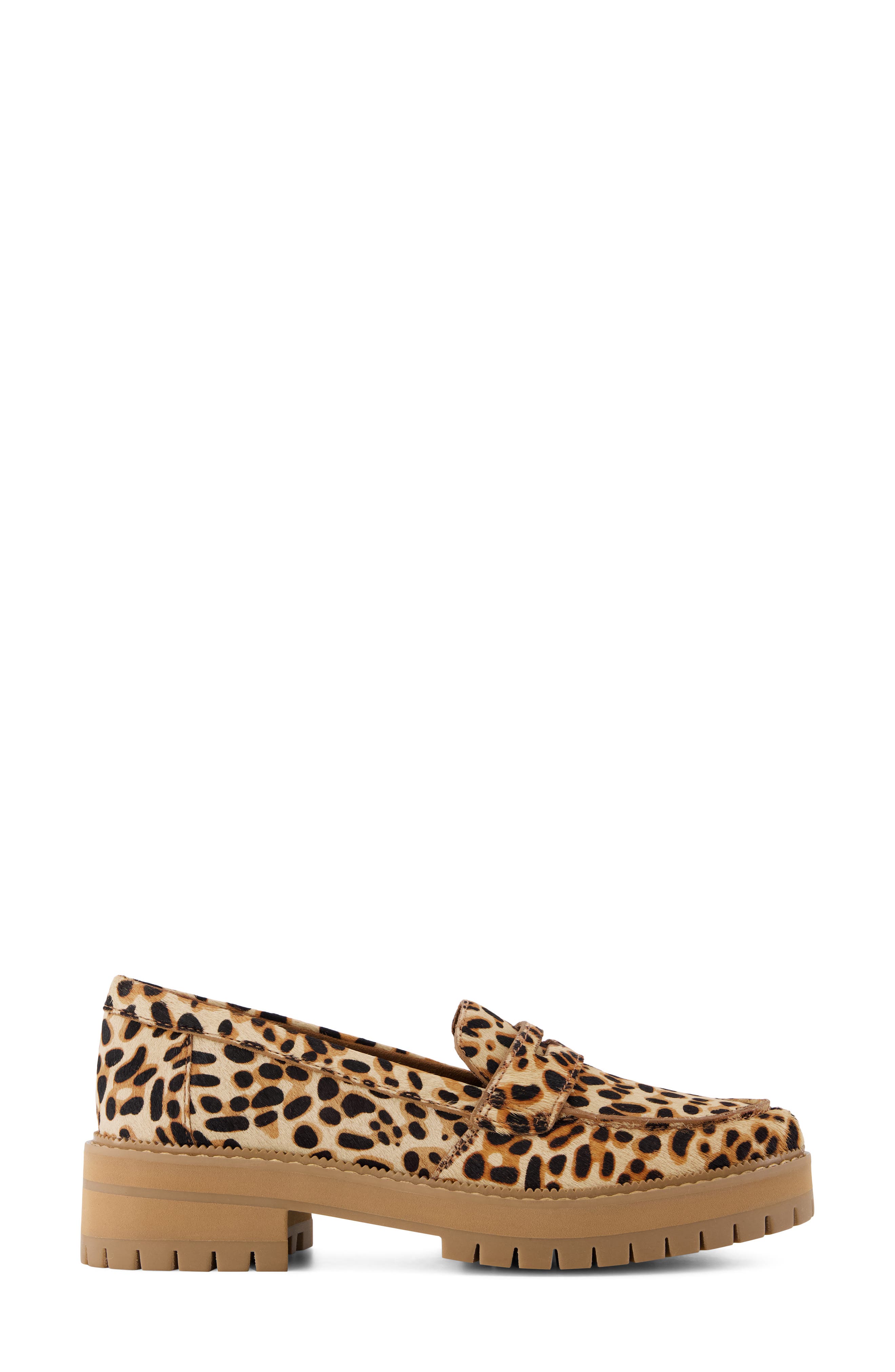 Cara Platform Penny Loafer, Alternate, color, MEDIUM BROWN