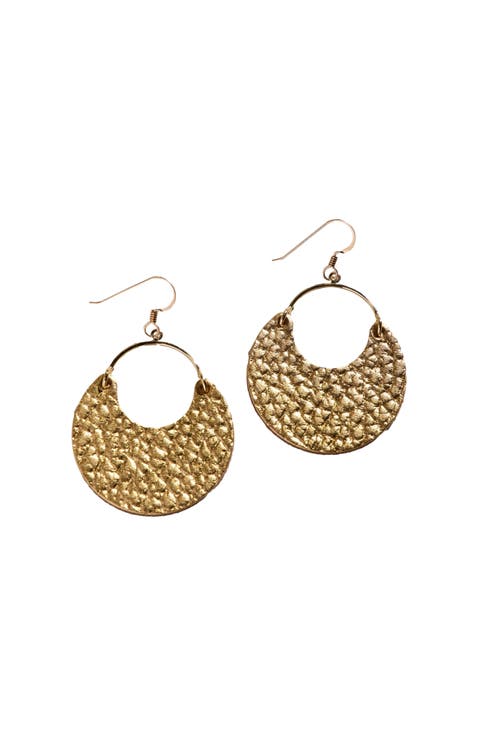 Ninas Leather Earrings