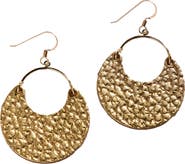 Nickel & Suede Ninas Leather Earrings
