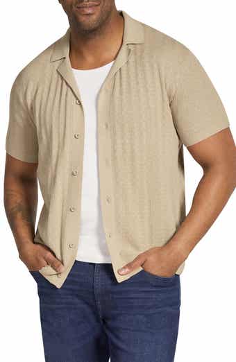 Ibiza Short Sleeve Camp Collar Cardigan