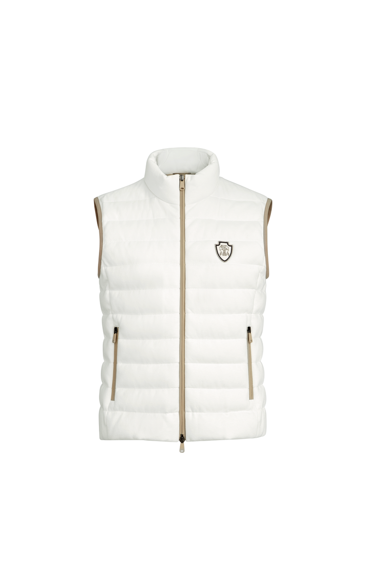 Brunello Cucinelli Down vest, Main, color, White