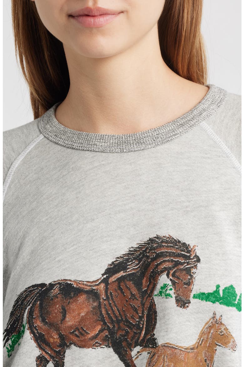 The College Horses Sweatshirt, Alternate, color, SOFT HEATHER GREY