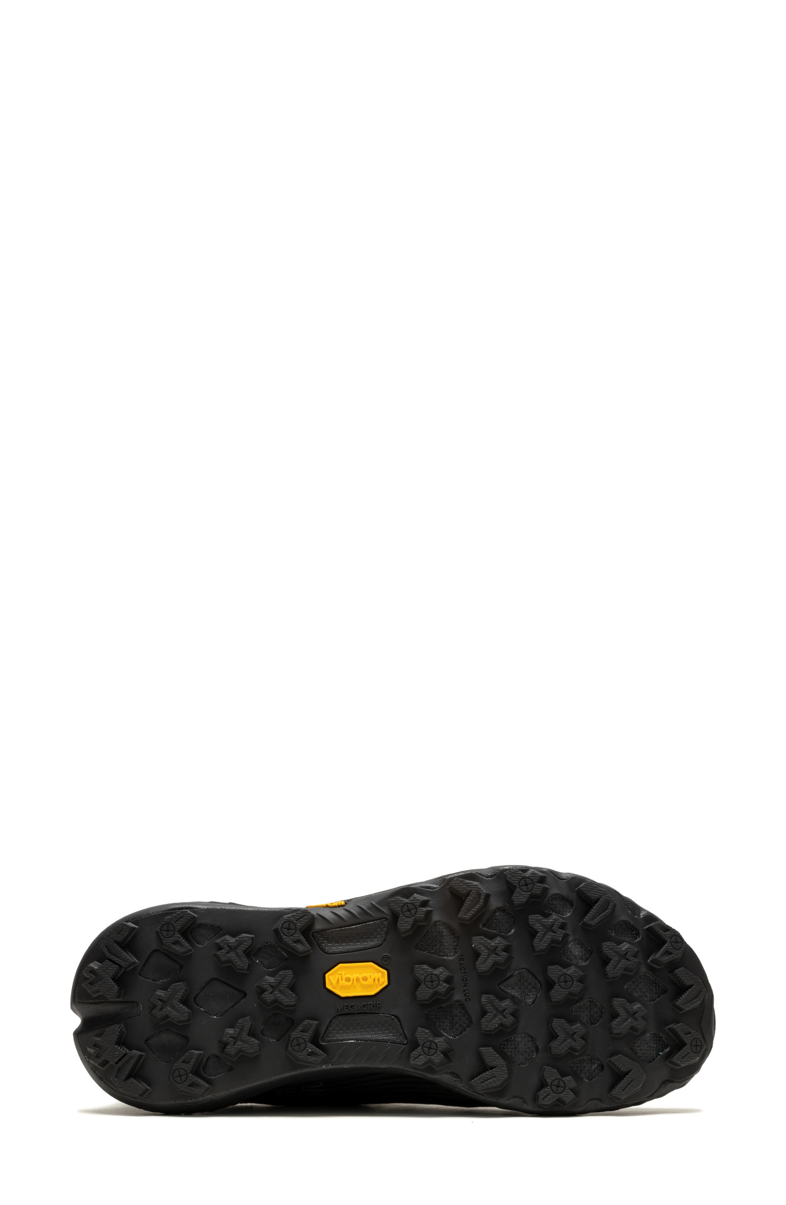 Merrell Agility Peak 5 Running Shoe, Alternate, color, Black/ Black