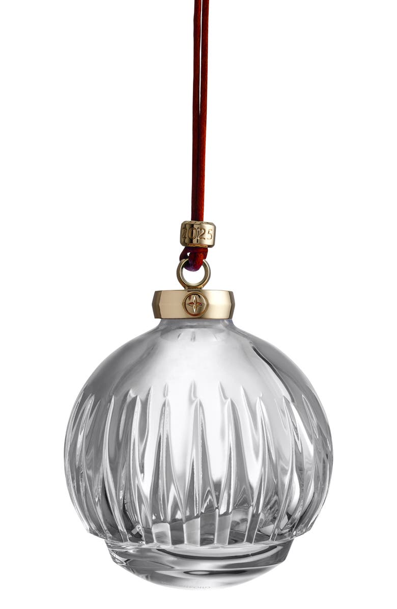 Waterford New Year Bauble Firework Crystal Ornament, Alternate, color,