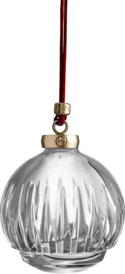 WATERFORD Glass Christmas Ornament fashion