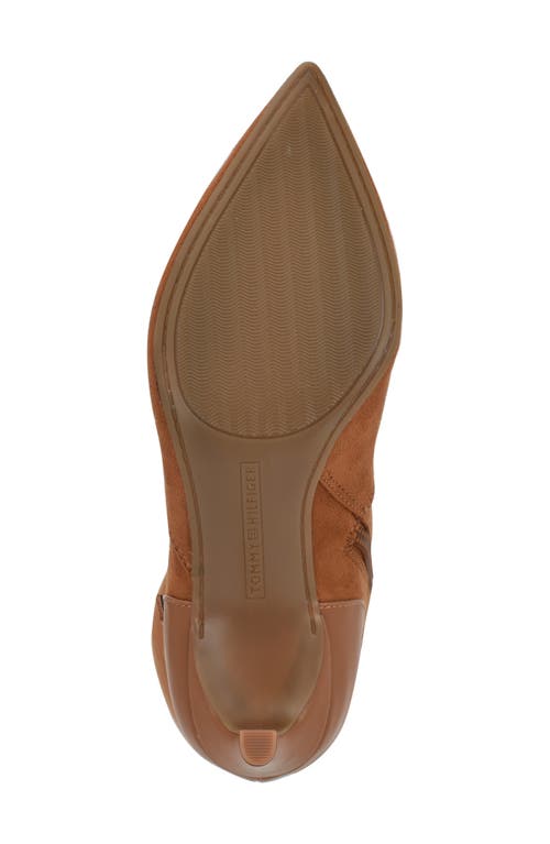 Tommy Hilfiger Jullie Knee High Boot In Medium Brown
