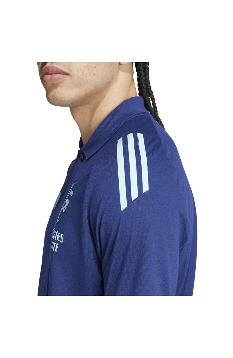 adidas Men's adidas Blue Arsenal Tiro 24 Polo, Alternate, color, Blue