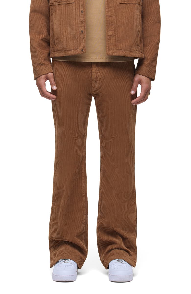 Hudson Jeans Walker Cotton Trouser Pants, Main, color, Toffee