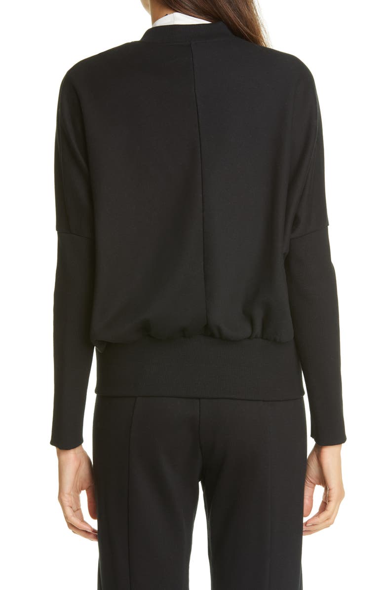 Zero + Maria Cornejo Koya Cotton Bomber Jacket, Alternate, color,