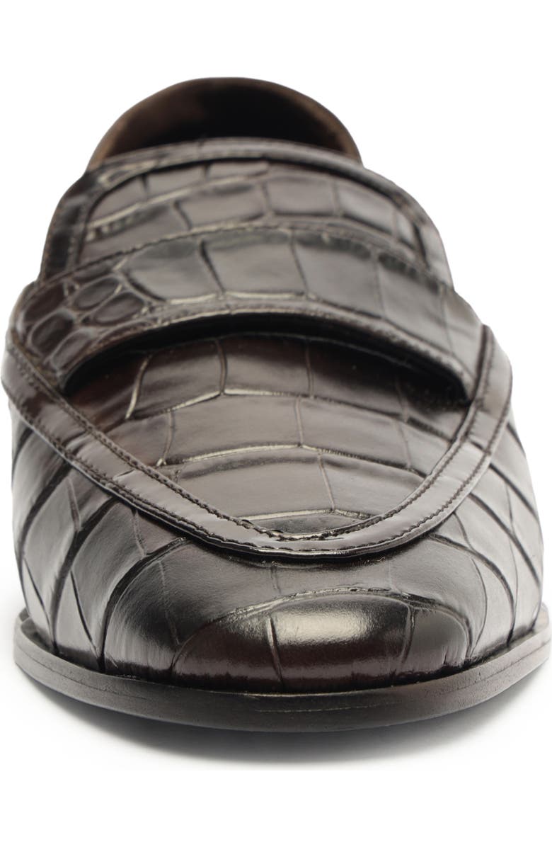 Schutz Maurice Loafer, Alternate, color, Dark Brown