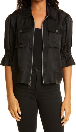Holly Ruffle Sleeve Jacket