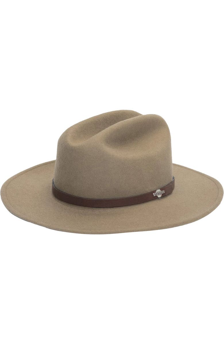 Stetson Route 66 Hat, Main, color, Mushroom