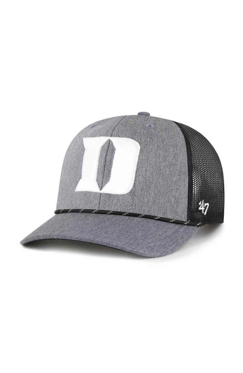 47 Men
s
47 Gray Duke Blue Devils Carbon Rope Adjustable Hat, Main, color, Gray
