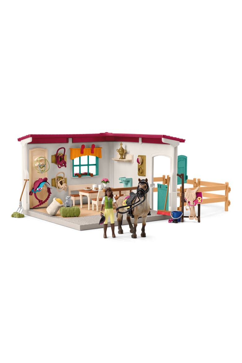 Horse Club Tack Room Extension 85 Piece Playset, Main, color, Multicolored