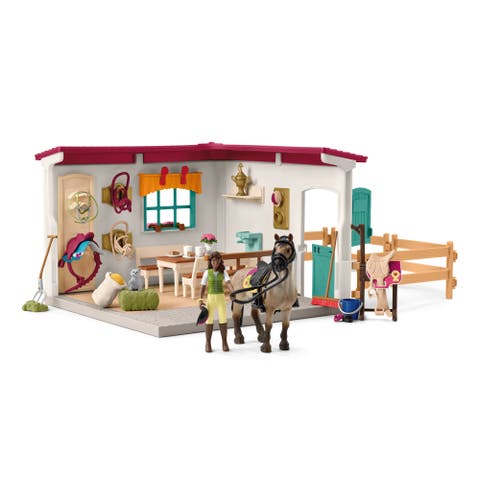 Horse Club Tack Room Extension 85 Piece Playset