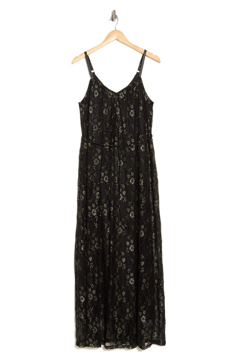 WISHLIST Lace Overlay Maxi Dress, Alternate, color, 